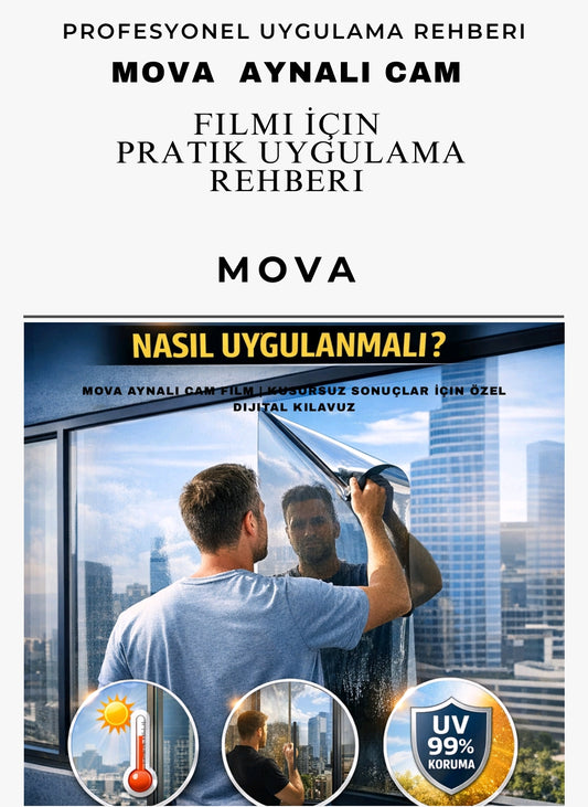 Mova Aynalı Cam Film mi Uygulama E-Kitap